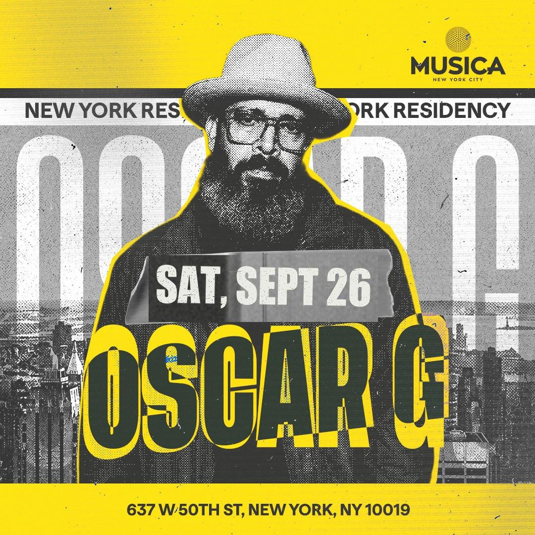 OSCAR G NYC RESIDENCY KICKOFF