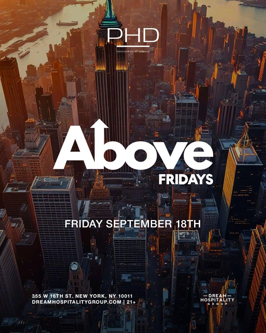 Above Fridays