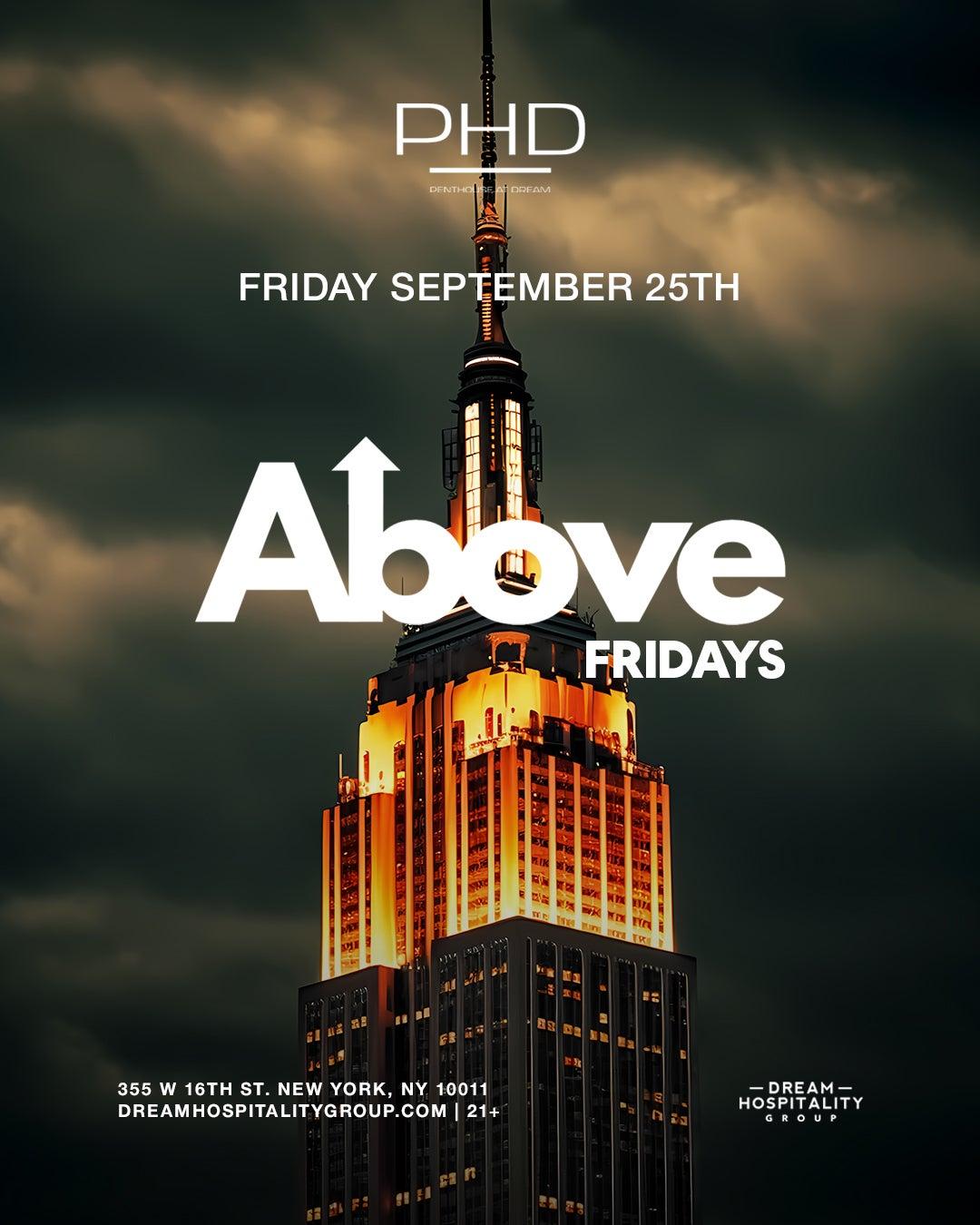 Above Fridays