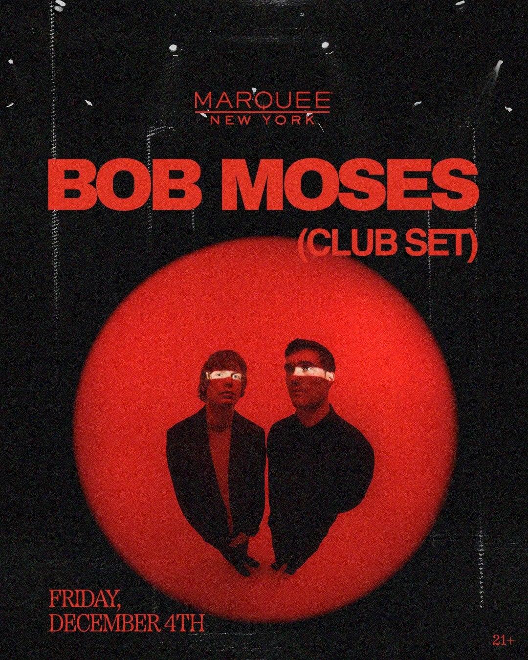 Bob Moses (Club Set)