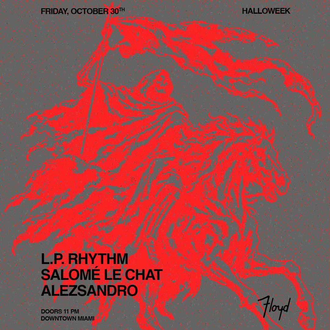 Halloweek: L.P. Rhythm + Salomé Le Chat