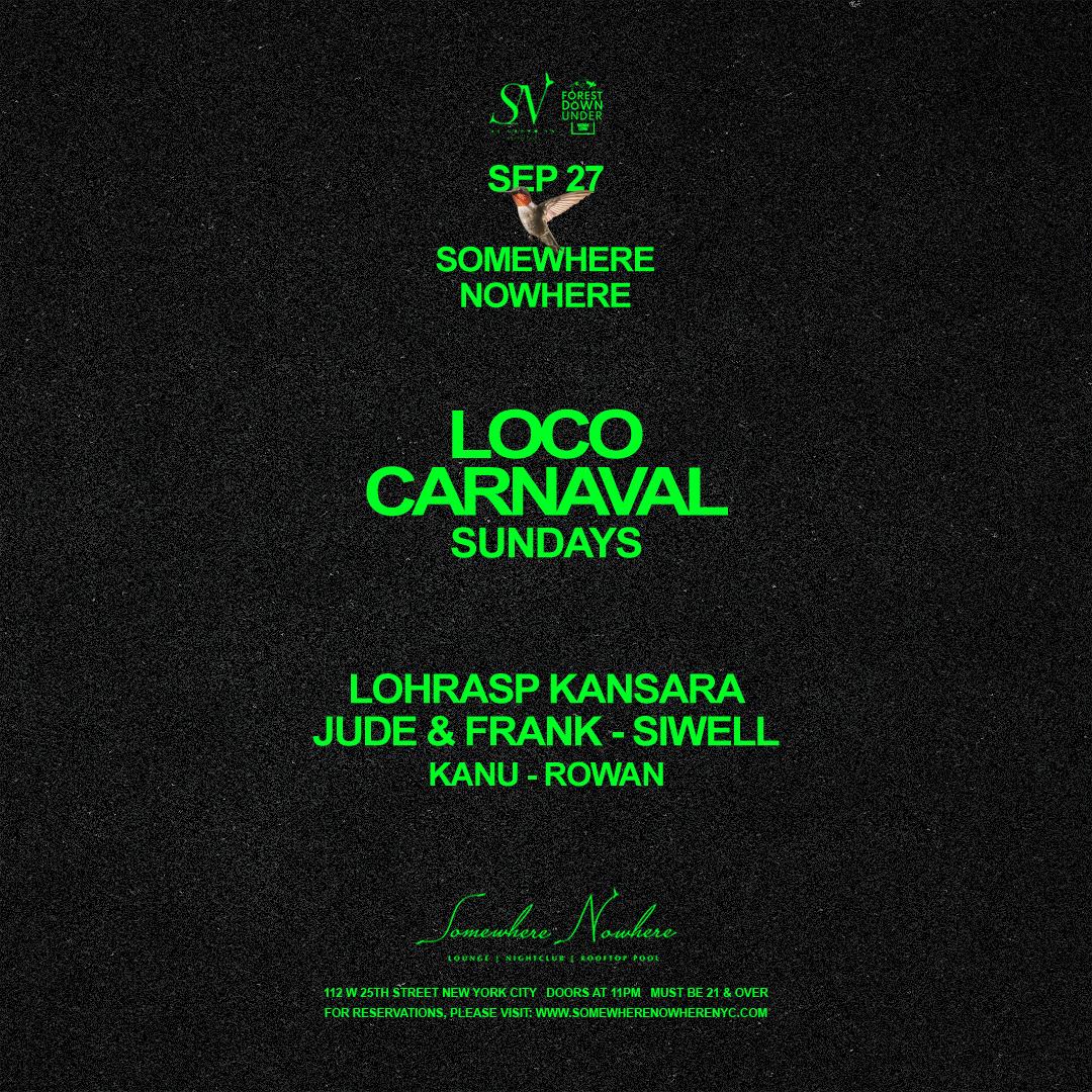 Loco Carnaval: Jude & Frank, Siwell, Lohrasp Kansara, Kanu and Rowan