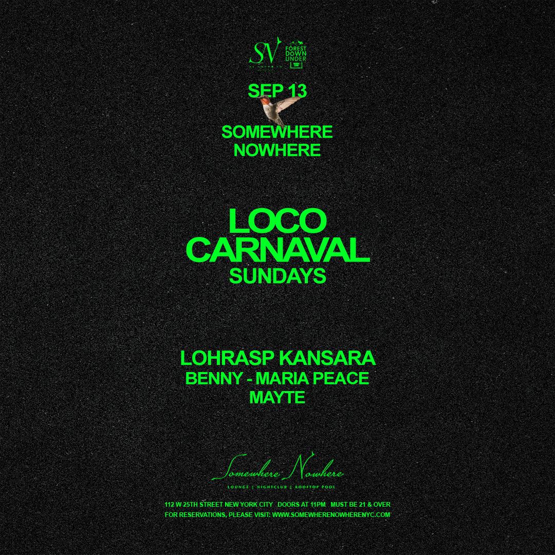 Loco Carnaval: Lohrasp Kansara, Benny, Maria Peace and Mayte