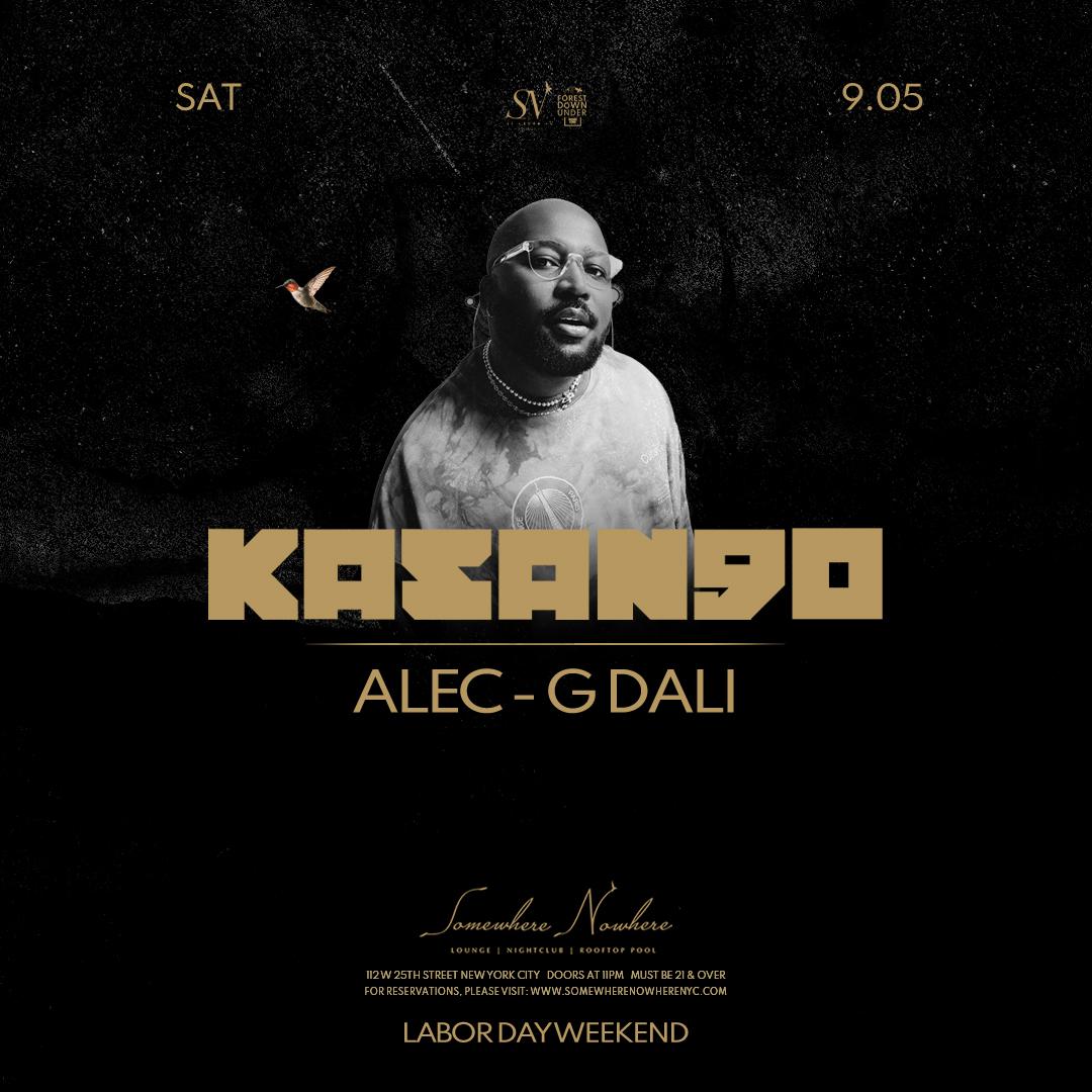 Kasango (plus special guest) | Labor Day Weekend