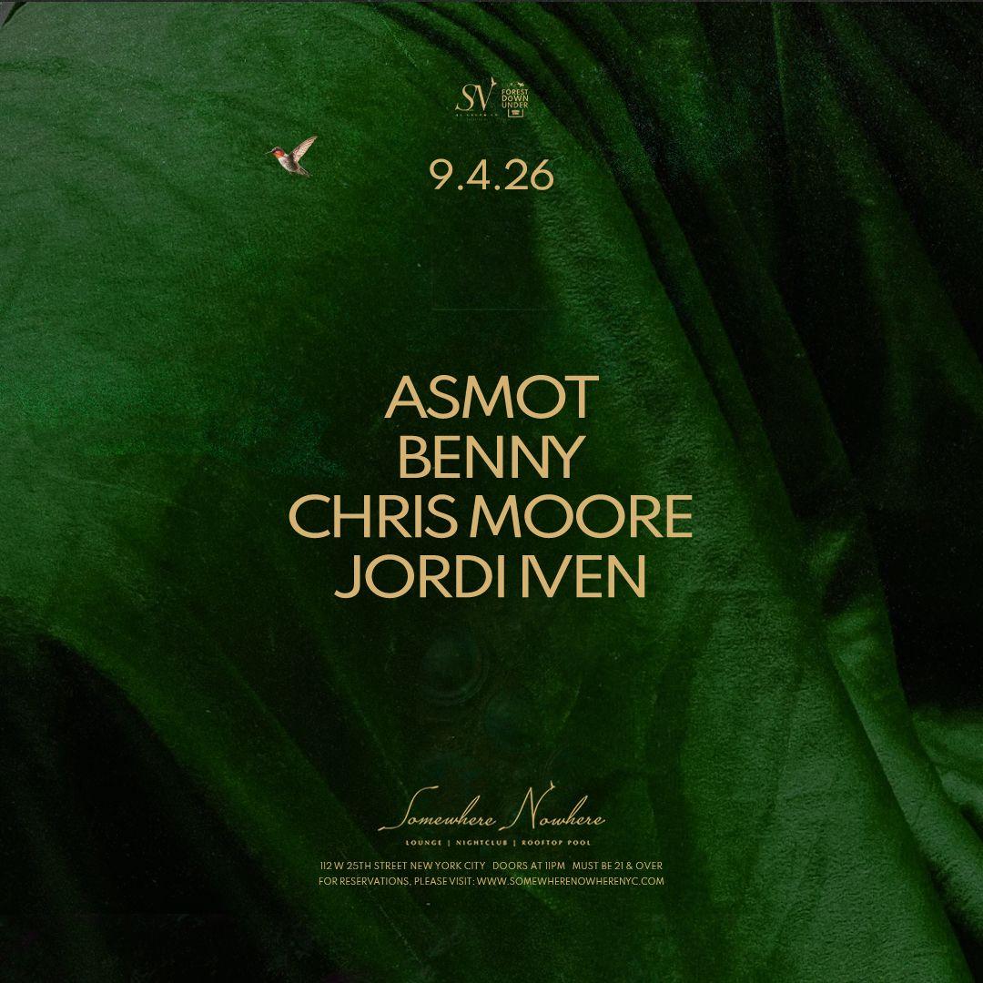 Asmot, Benny, Chris Moore and Jordi Iven
