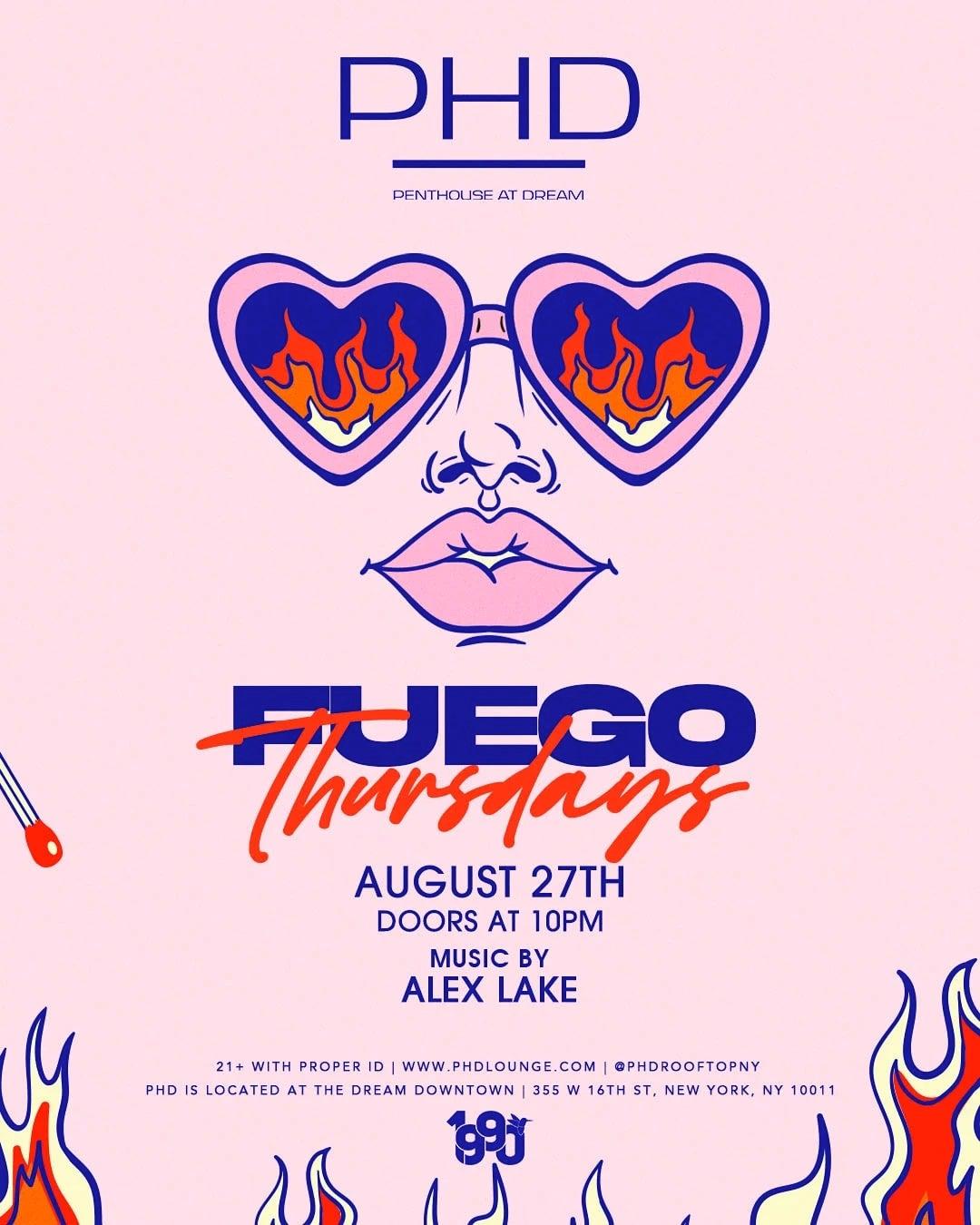 Fuego Thursdays — Alex Lake