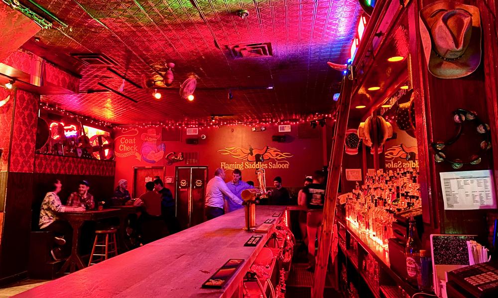 Flaming Saddles Saloon