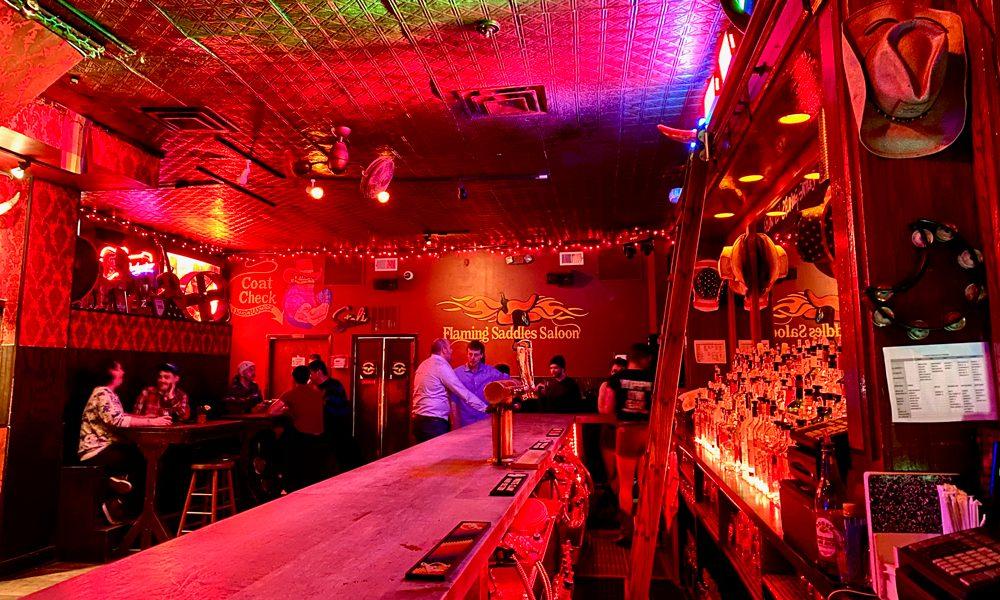 Flaming Saddles Saloon
